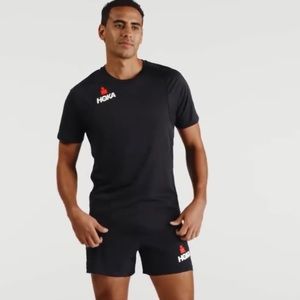 NWT Hoka mens glide short sleeve